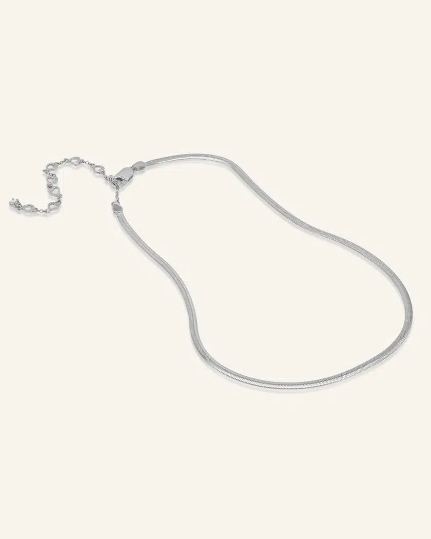 Herringbone Necklace By Elate