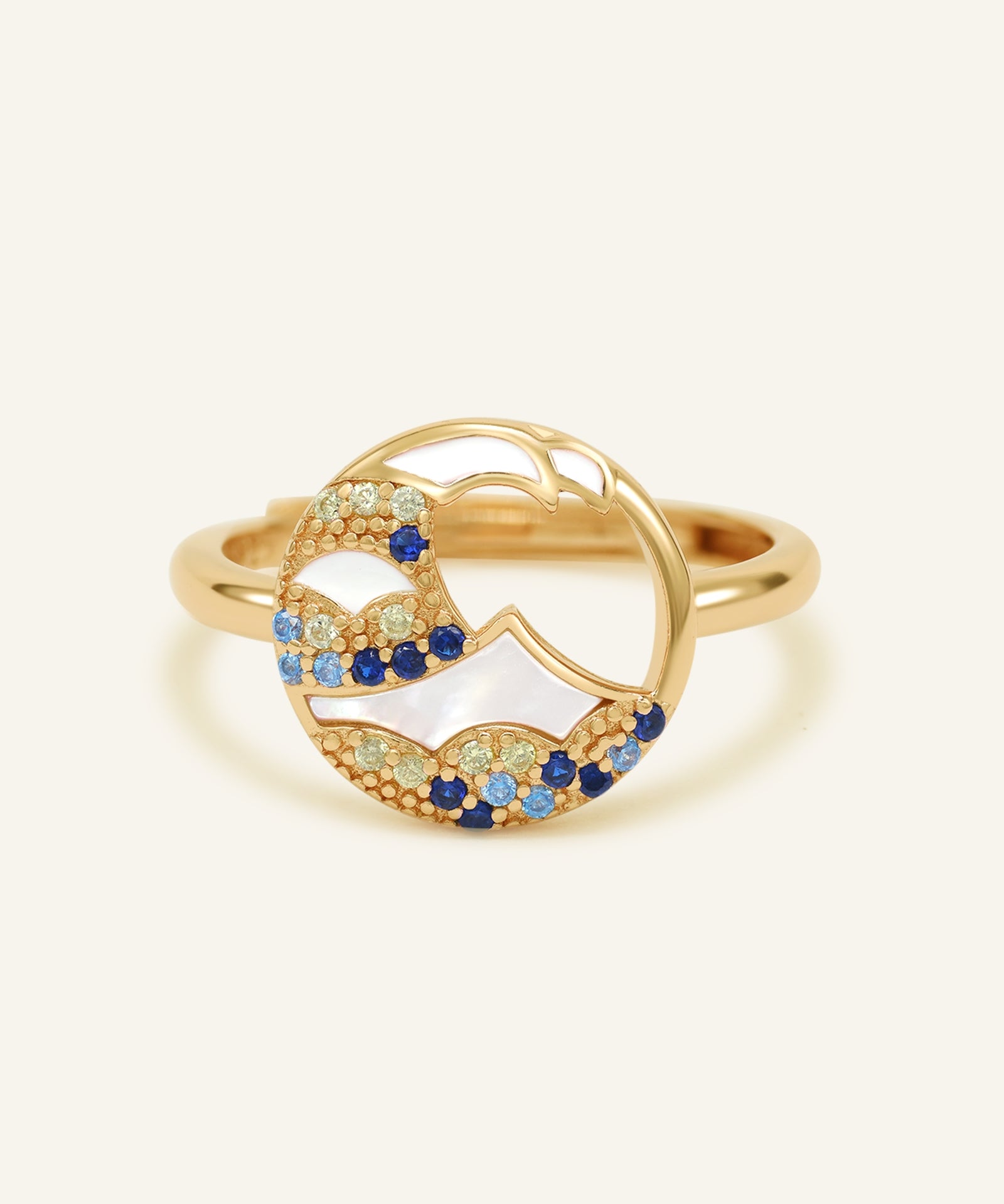 Hokusai: The Great Wave Ring
