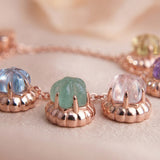 Ice Gem Biscuit Charm Slider Bracelet