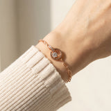 Interlocking Rings Bracelet by Elate