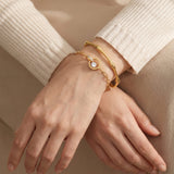 Interlocking Rings Bracelet by Elate