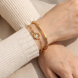 Interlocking Rings Bracelet by Elate