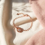 Interlocking Rings Bracelet by Elate