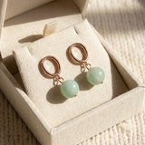 Jadeite Drop Earrings