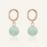 Jadeite Drop Earrings