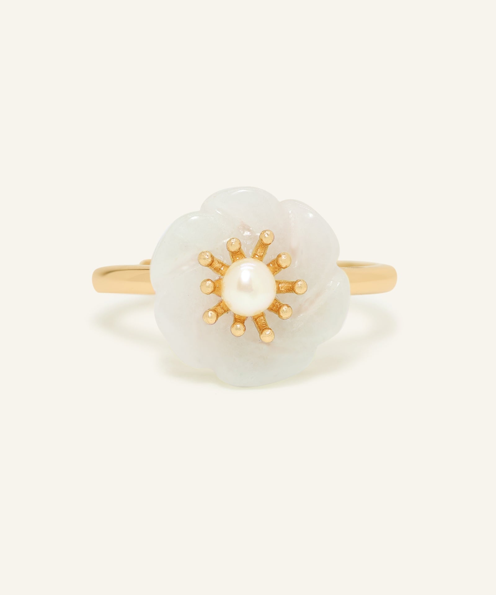 Jadeite Knot Ring