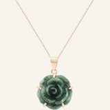 Jadeite Rose Necklace