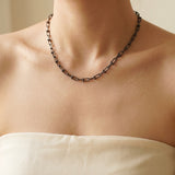 Lock Link Necklace by Elate