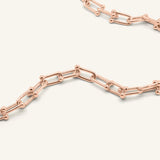 Lock Link Necklace by Elate