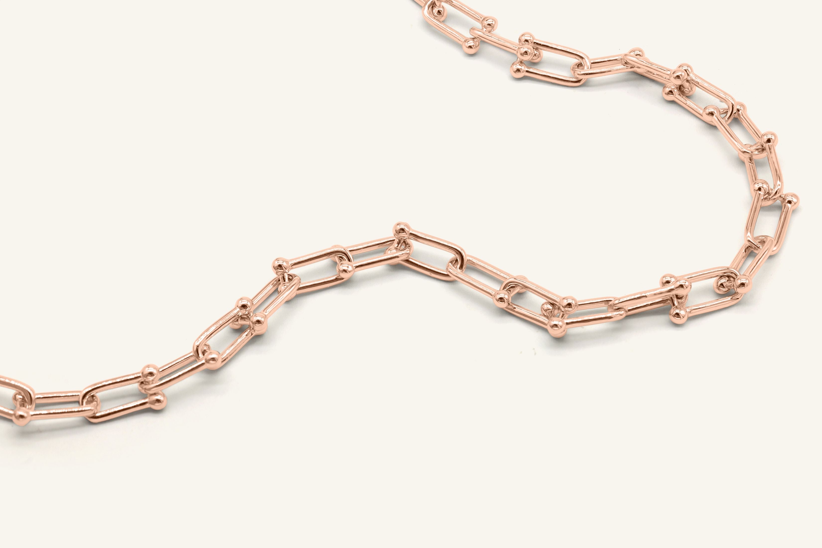 Lock Link Necklace by Elate