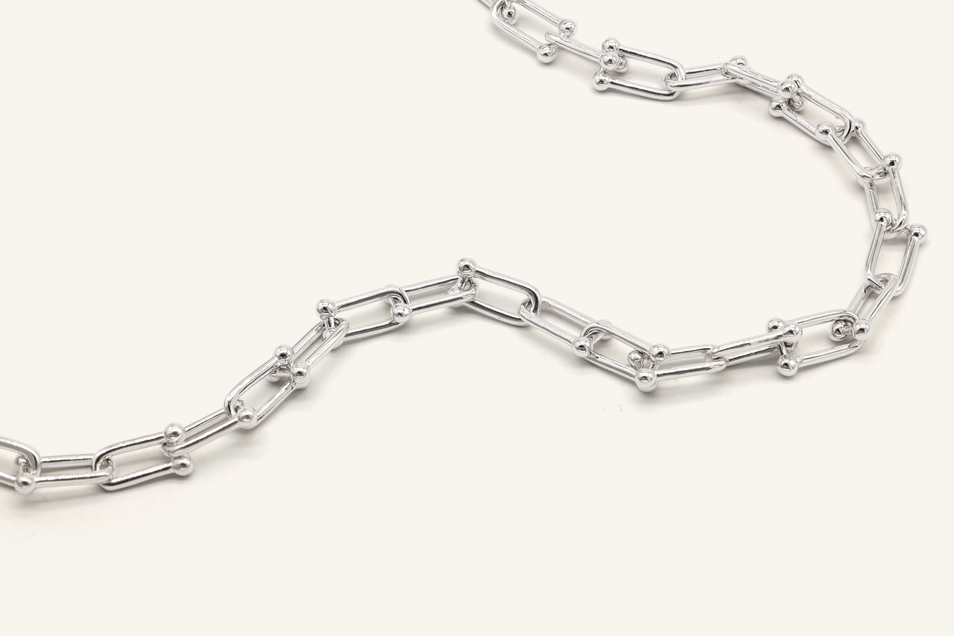 Lock Link Necklace by Elate