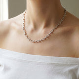 Lock Link Necklace by Elate