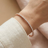 Lumina Moissanite Cuff by Elate