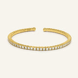 Lumina Moissanite Cuff by Elate