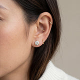 Martini Screwback Studs by Elate