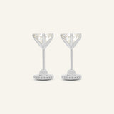 Martini Screwback Studs by Elate