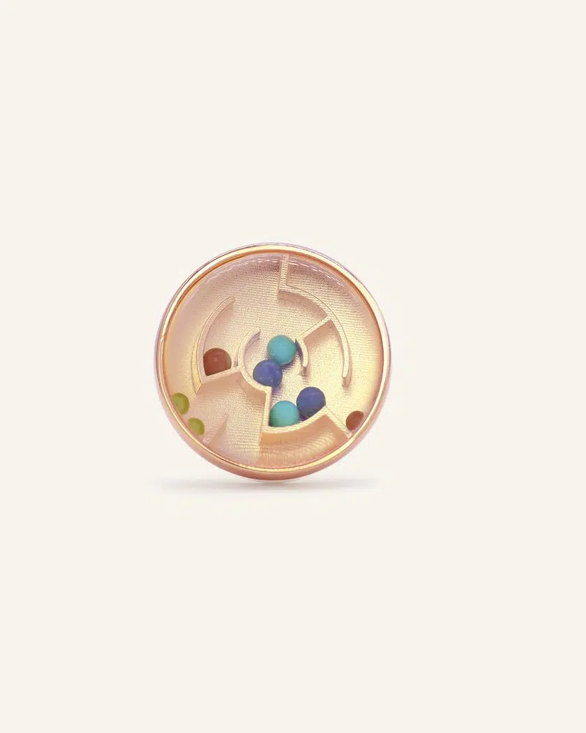 Maze Ring – Rose Gold