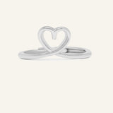 Midi Heart Ring