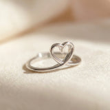 Midi Heart Ring