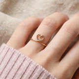 Midi Heart Ring