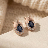 Noturne Sapphire Studs
