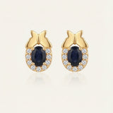 Noturne Sapphire Studs