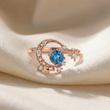 Once in a Blue Moon Ring