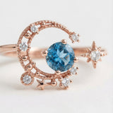 Once in a Blue Moon Ring