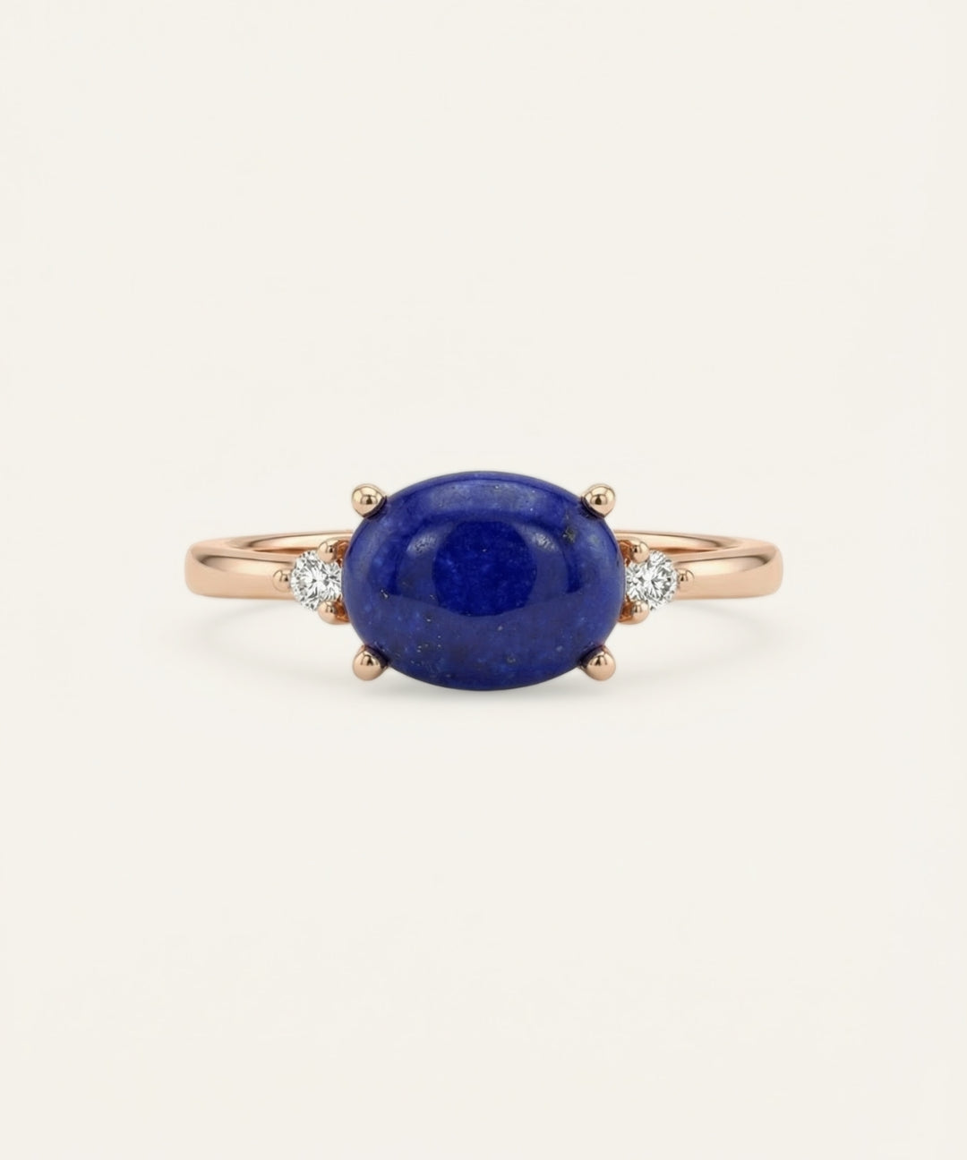 Oval Lapis Lazuli Ring