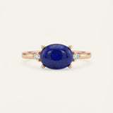 Oval Lapis Lazuli Ring
