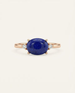 Oval Lapis Lazuli Ring