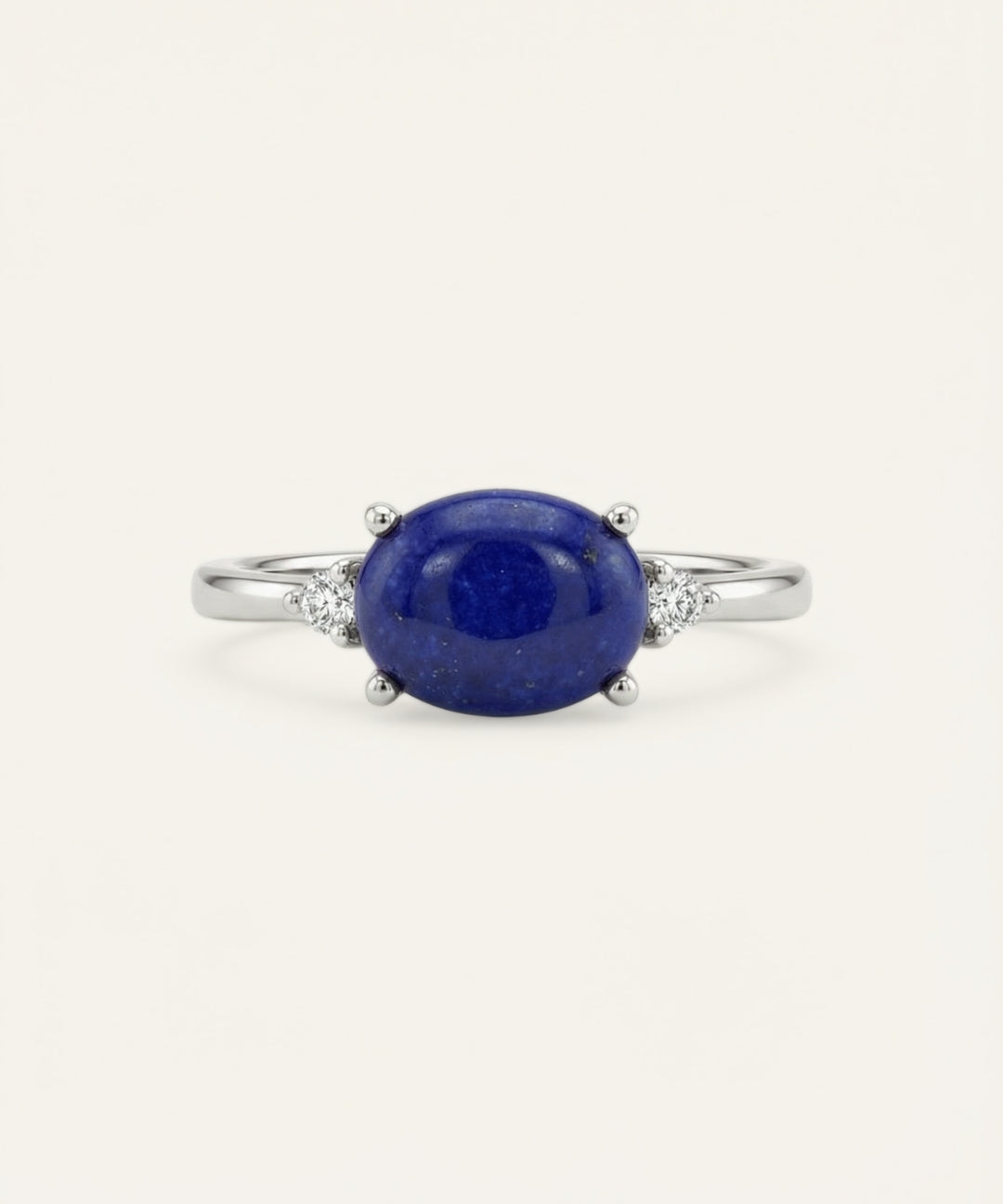 Oval Lapis Lazuli Ring