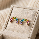 Over the Rainbow Arc Studs