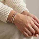 Pastel Moissanite Tennis Bracelet