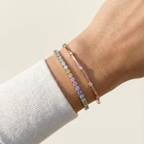 Pastel Moissanite Tennis Bracelet