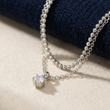 Petite Layering Bracelet (Faceted Moonstone) by Elate