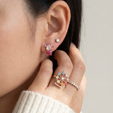 Piglet Origami Studs