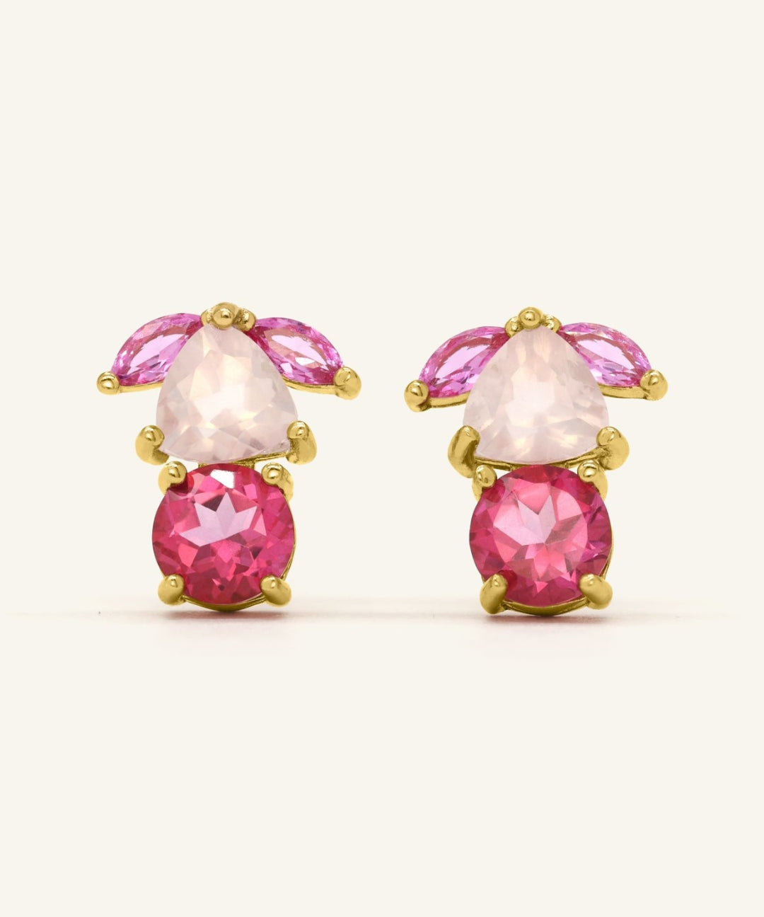 Piglet Origami Studs