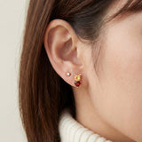 Pooh Origami Stud