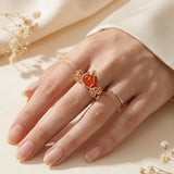 Pumpkin Carriage Ring