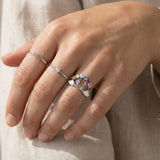 Rainbow’s Promise Ring (Semi-Precious Gems)