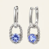 Rope Huggies (Tanzanite) by Elate