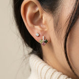 Secret Garden Tourmaline Studs