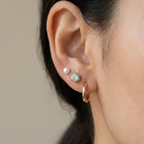 Signature Mint Moissanite Studs (0.5ct)