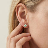 Signature Mint Moissanite Studs (0.5ct)