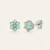 Signature Mint Moissanite Studs (0.5ct)