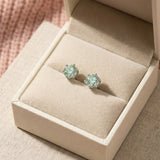 Signature Mint Moissanite Studs (0.5ct)