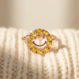 Smiley Ring (Citrine)