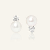 Sparkle Pearl Studs by Elate