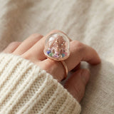 Spinning Magical Kingdom Ring (Natural Gemstones)